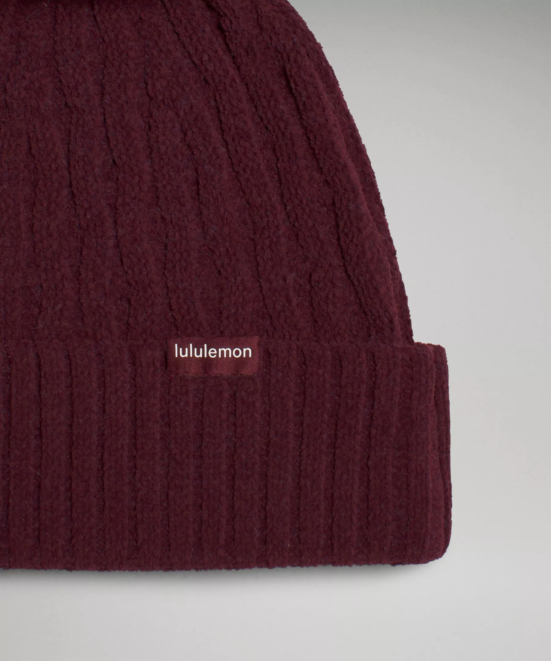 Women's Cable Knit Pom Beanie - 4