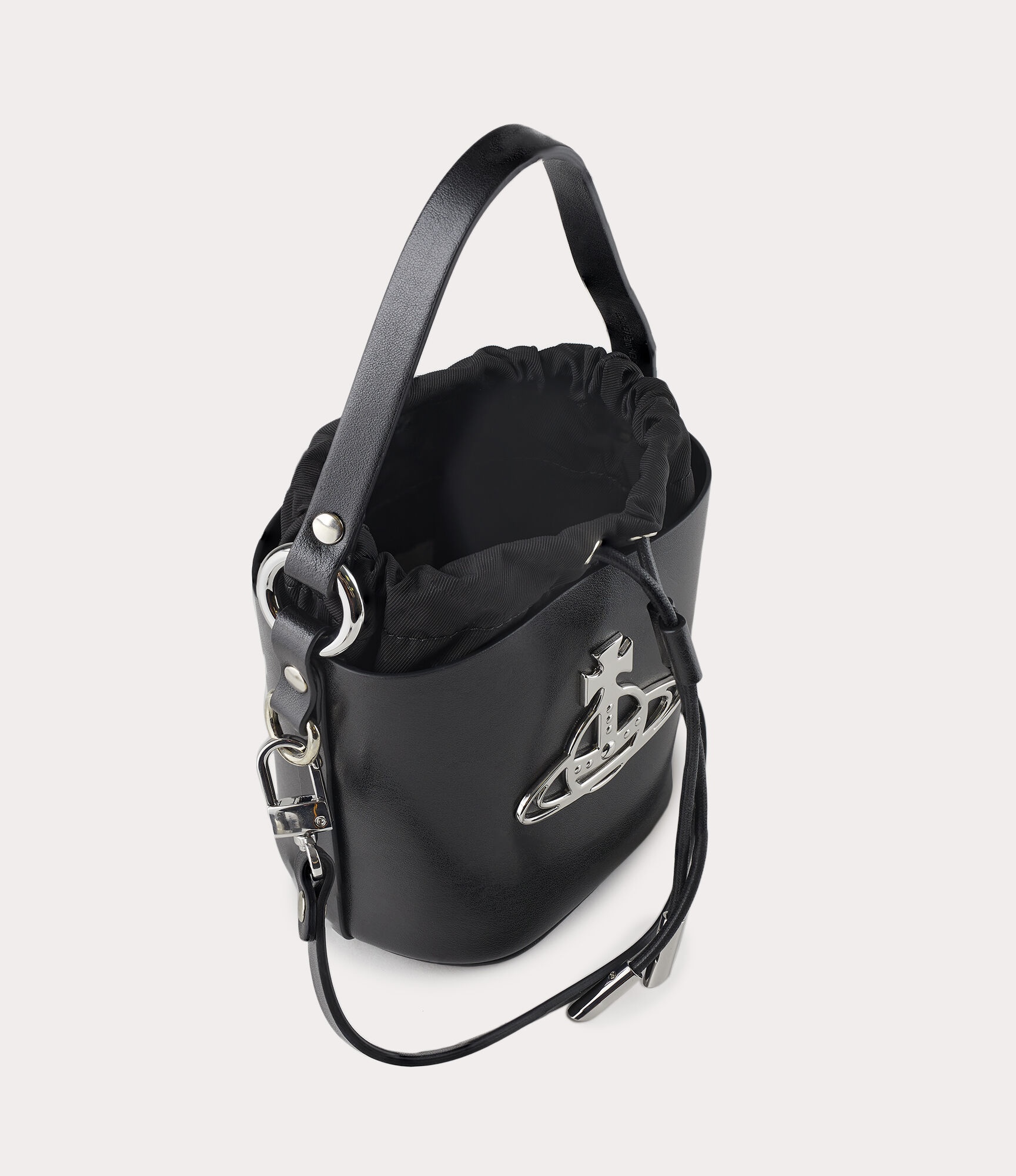 DAISY SMALL DRAWSTRING BUCKET BAG - 5