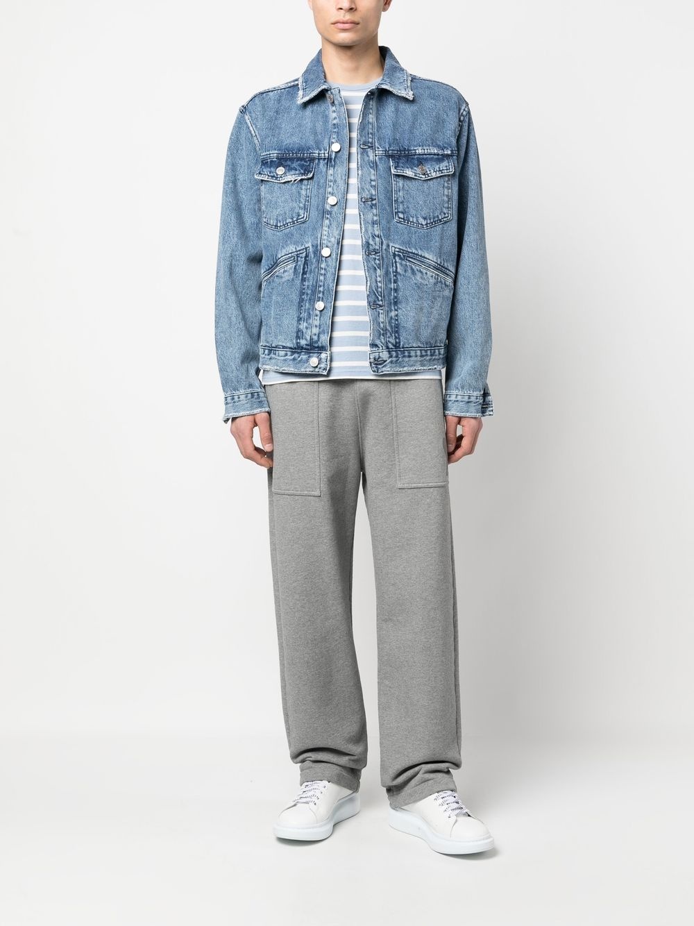 Jango logo denim jacket - 2