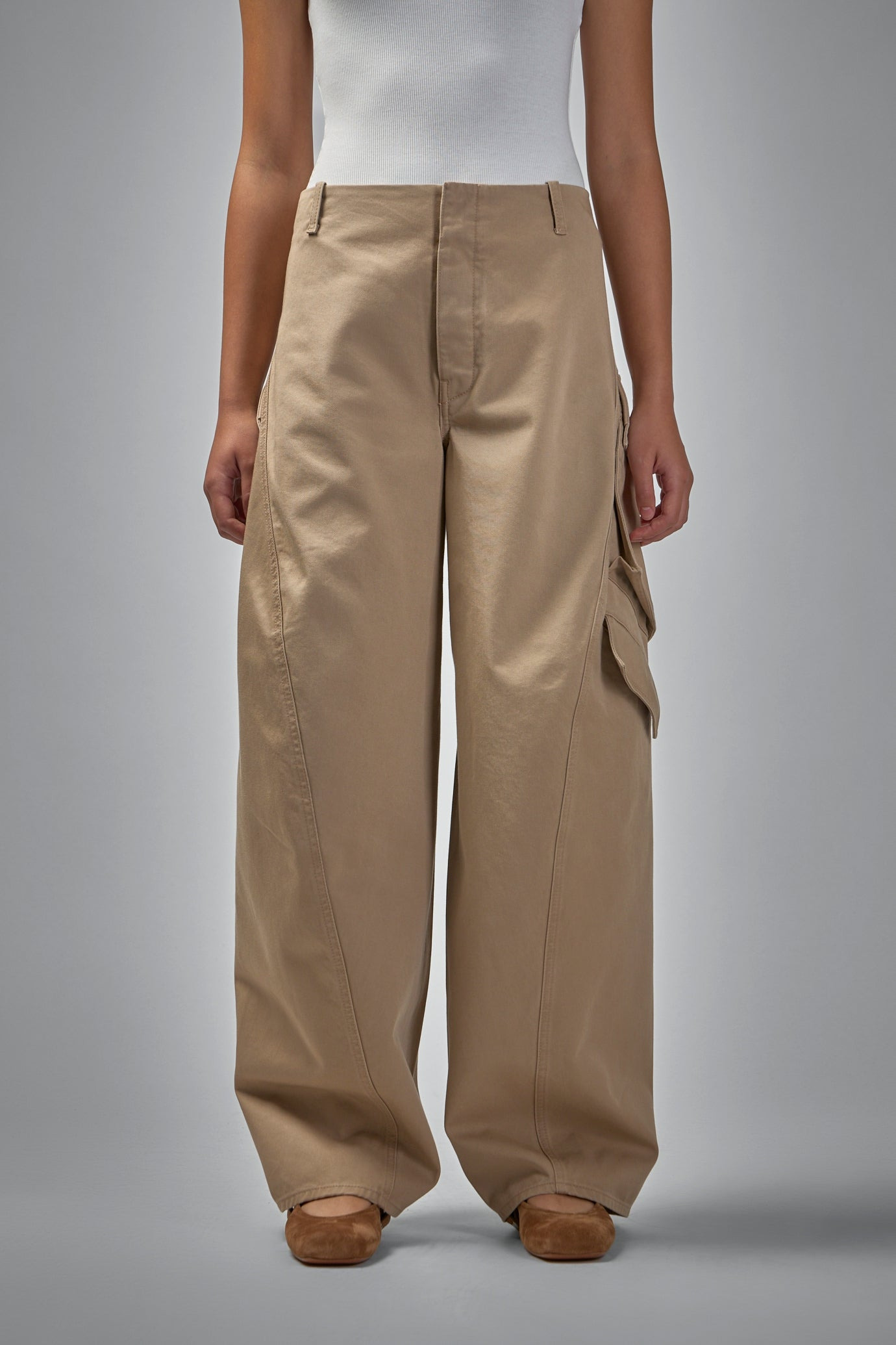 Round Cargo Pants - 1