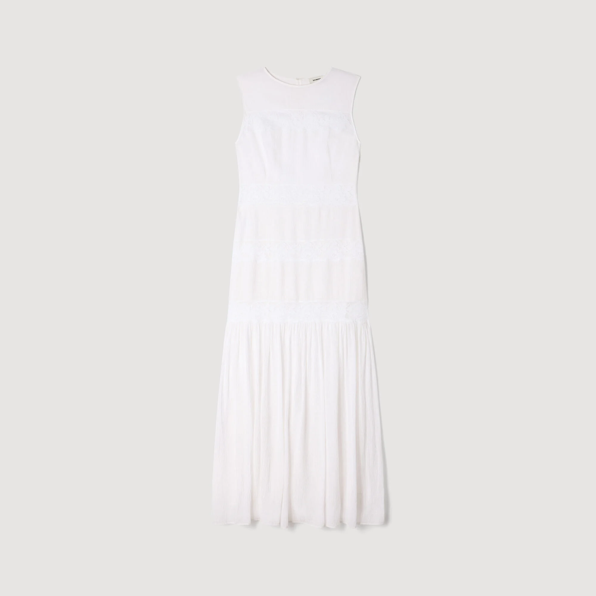 CREPON MAXI DRESS - 1