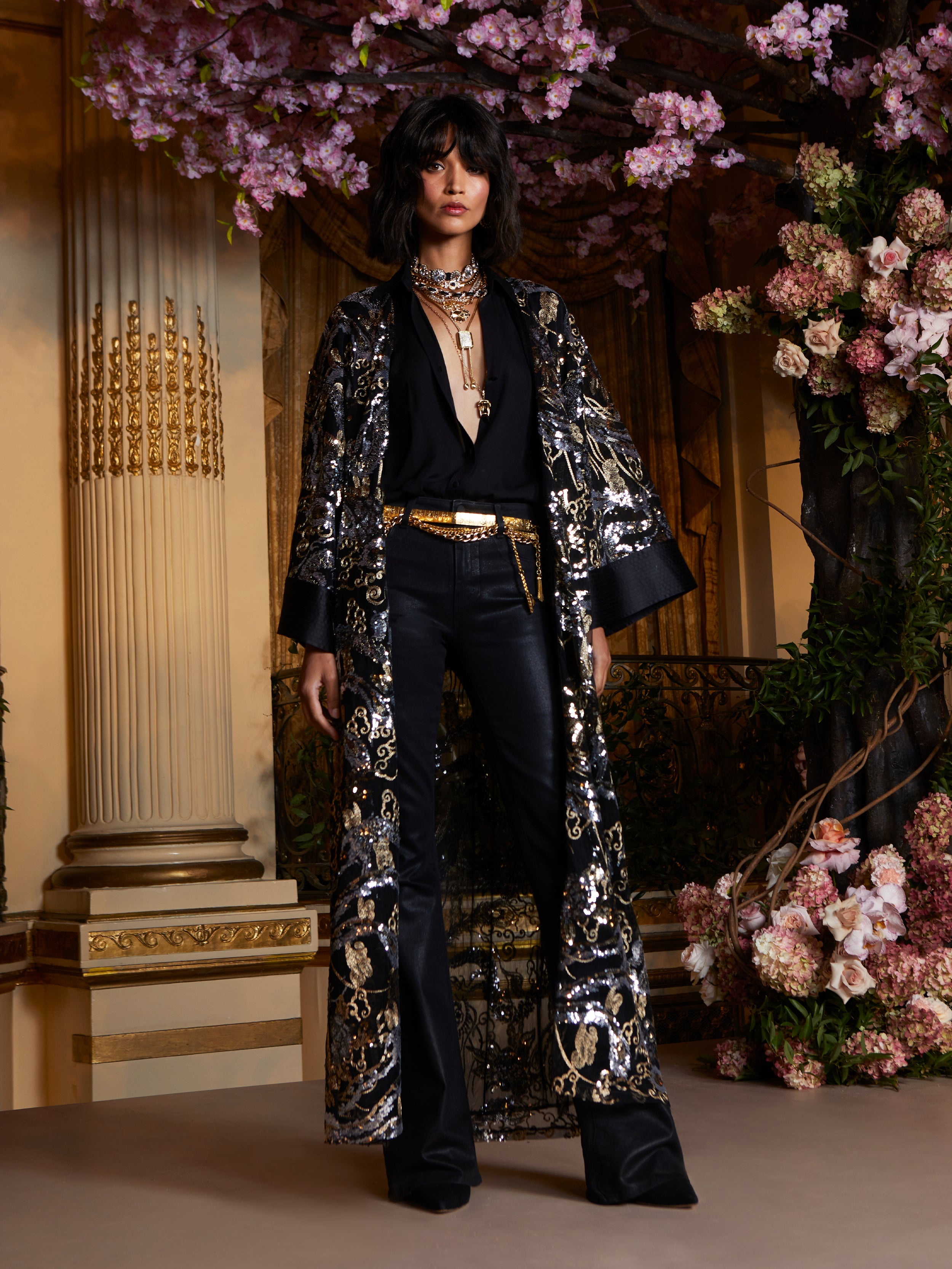 Jin Embellished Kimono - 7