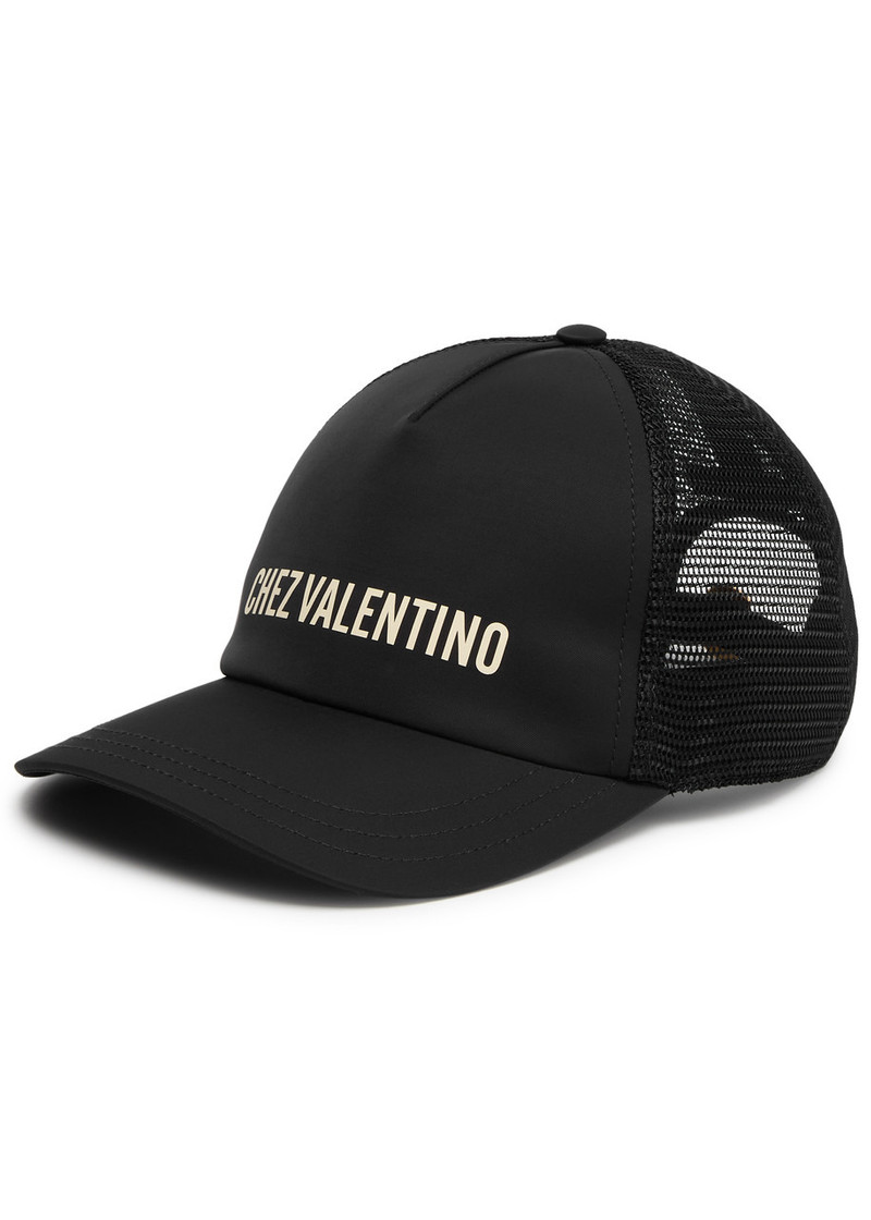 Valentino Valentino Garavani Logo-print Shell Trucker cap outlook