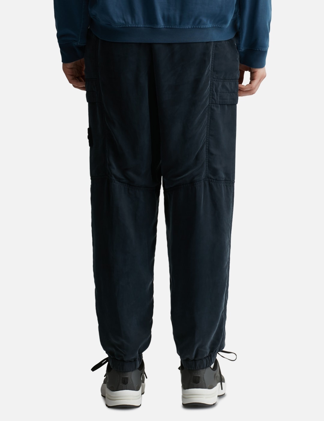 GHOST PIECE LOOSE FIT CARGO PANTS - 4