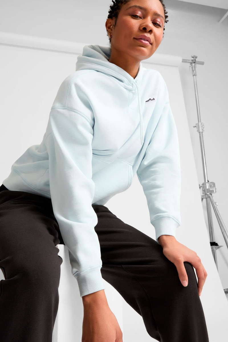 PUMA Suede Logo Women's Hoodie outlook