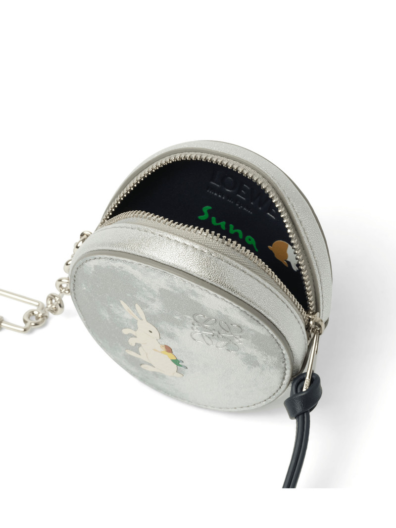 Loewe Bunnies Cookie Coincase in Silver outlook