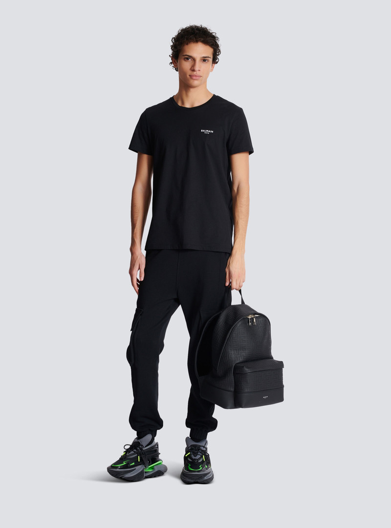 Balmain Flocked Balmain T-shirt outlook