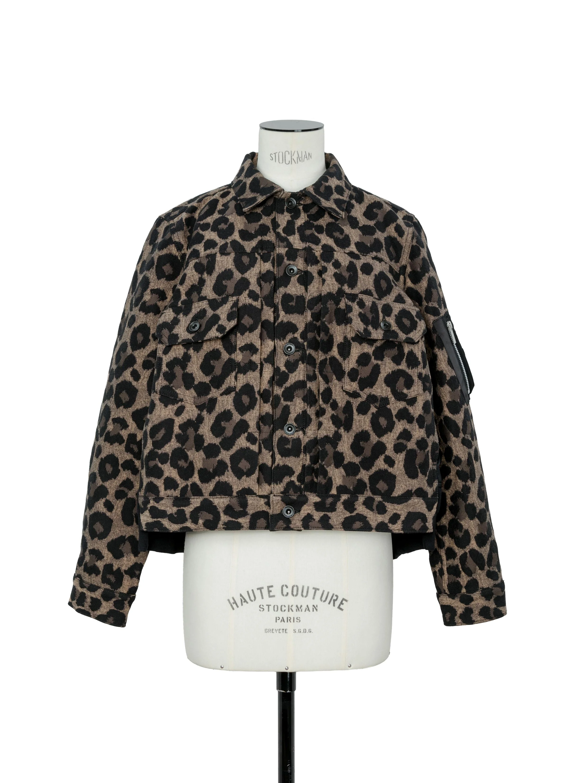Leopard x Nylon Twill Jacket - 1