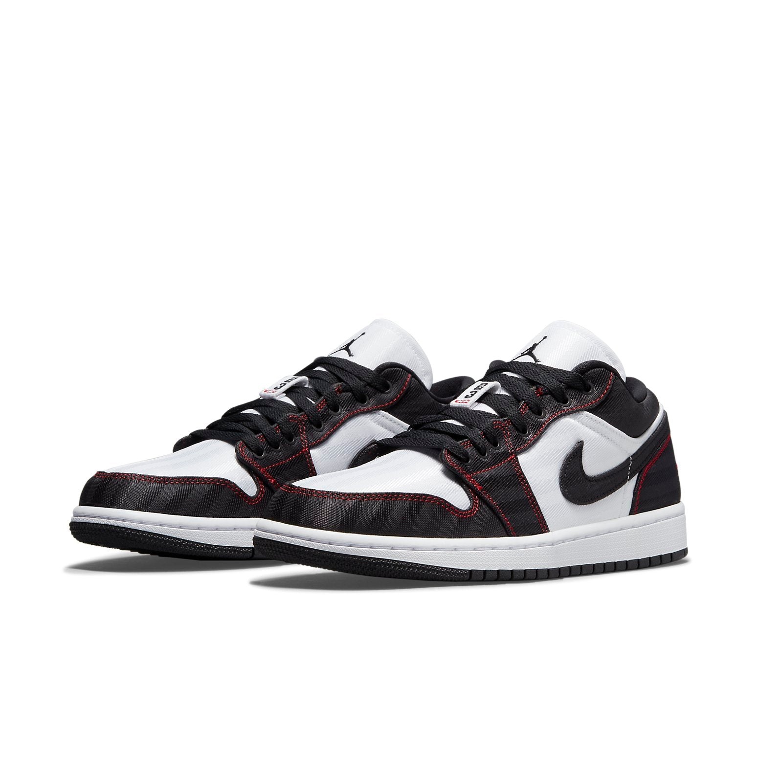 (WMNS) Air Jordan 1 Low SE Utility 'White Black Red' DD9337-106 - 3