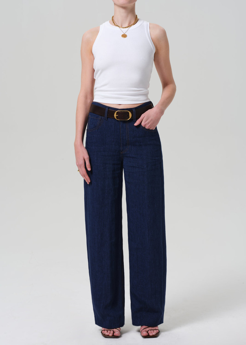 Isabel Rib Tank In White 1