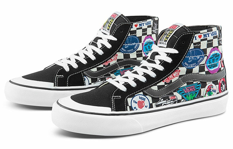 Vans Vans SK8-HI Print Black Unisex VN0A3MV13P0 outlook