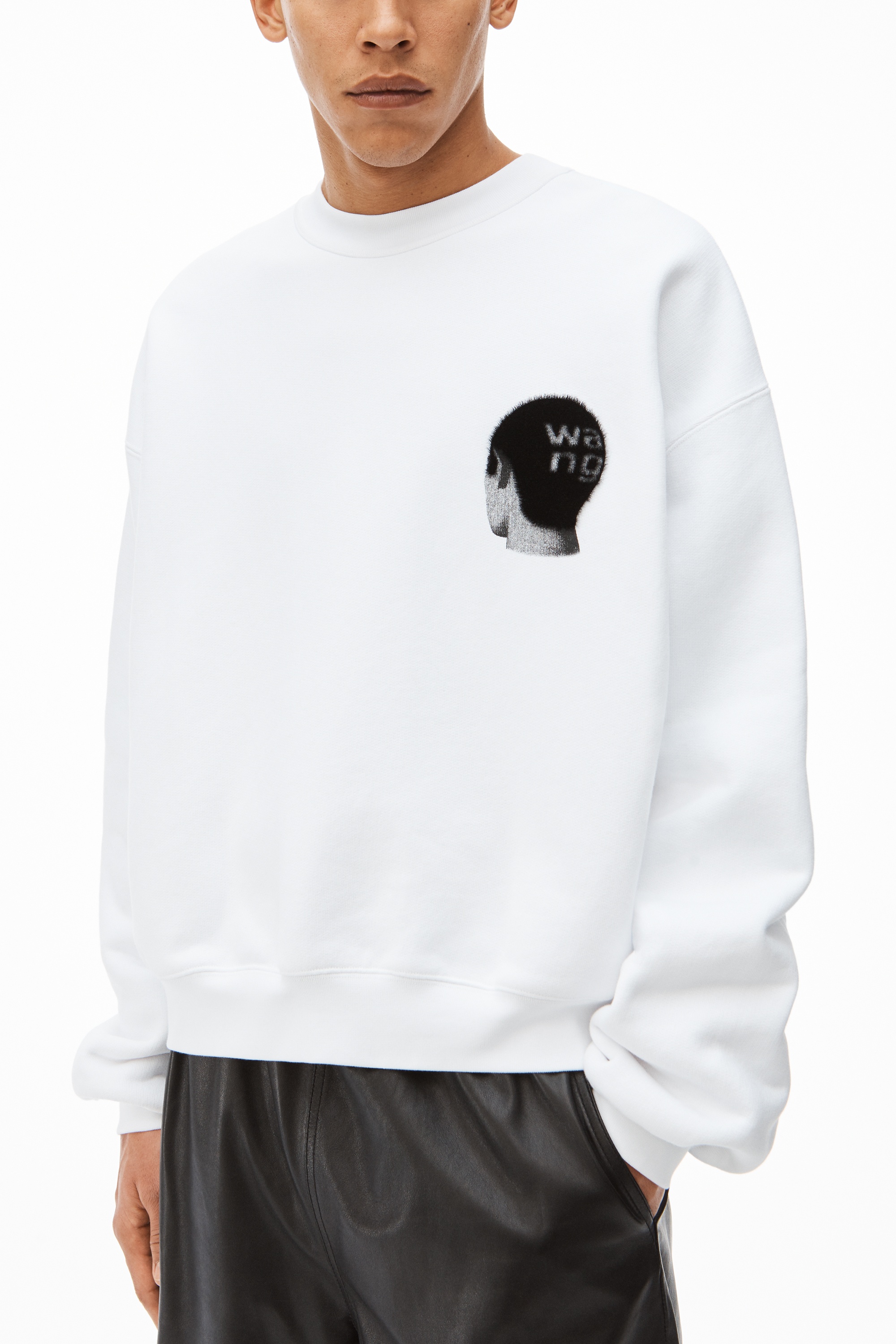 BUZZ CUT GRAPHIC PULLOVER IN TERRY - 4