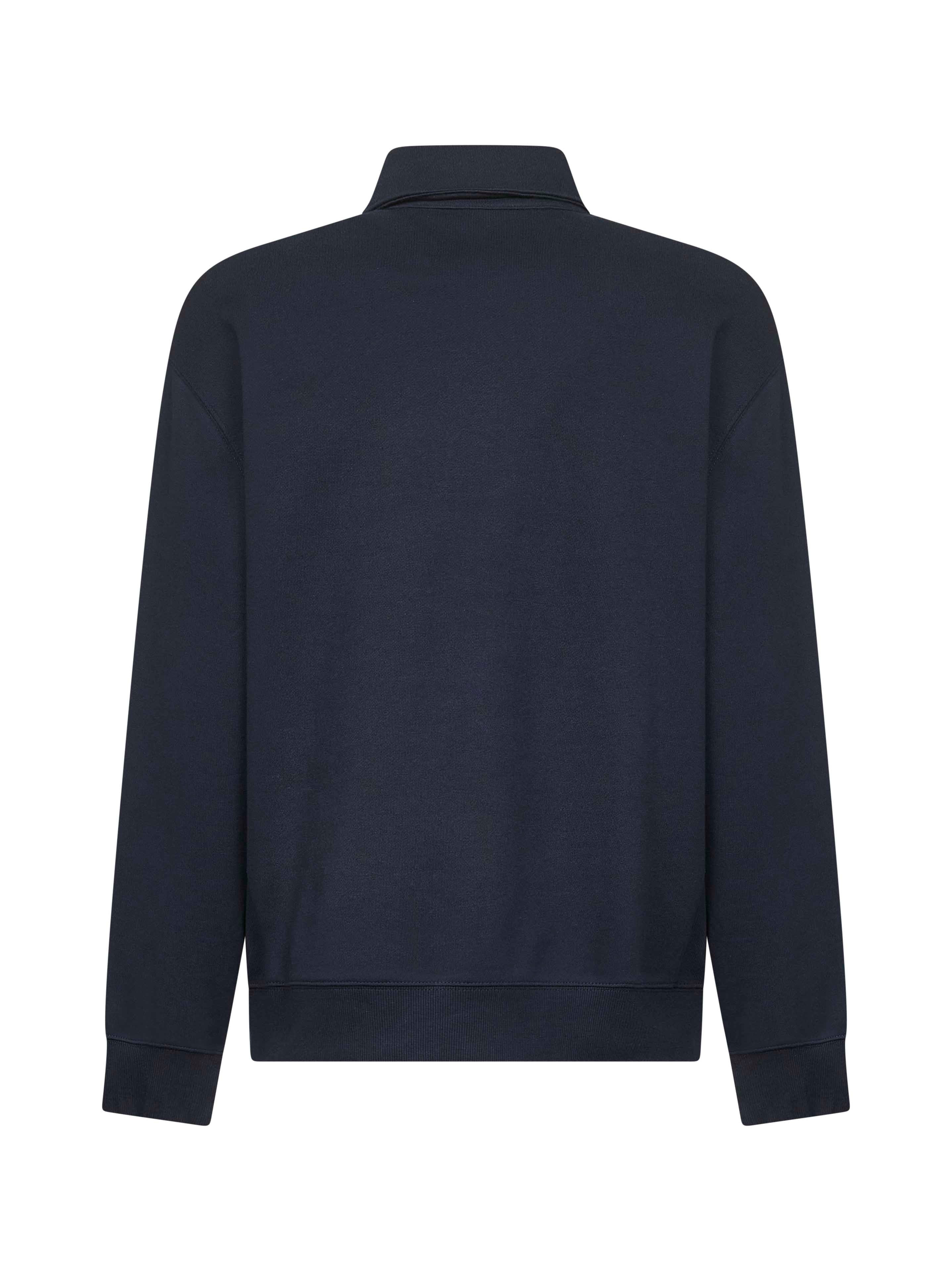 Blue Polo Sweatshirt polo shirt - 2