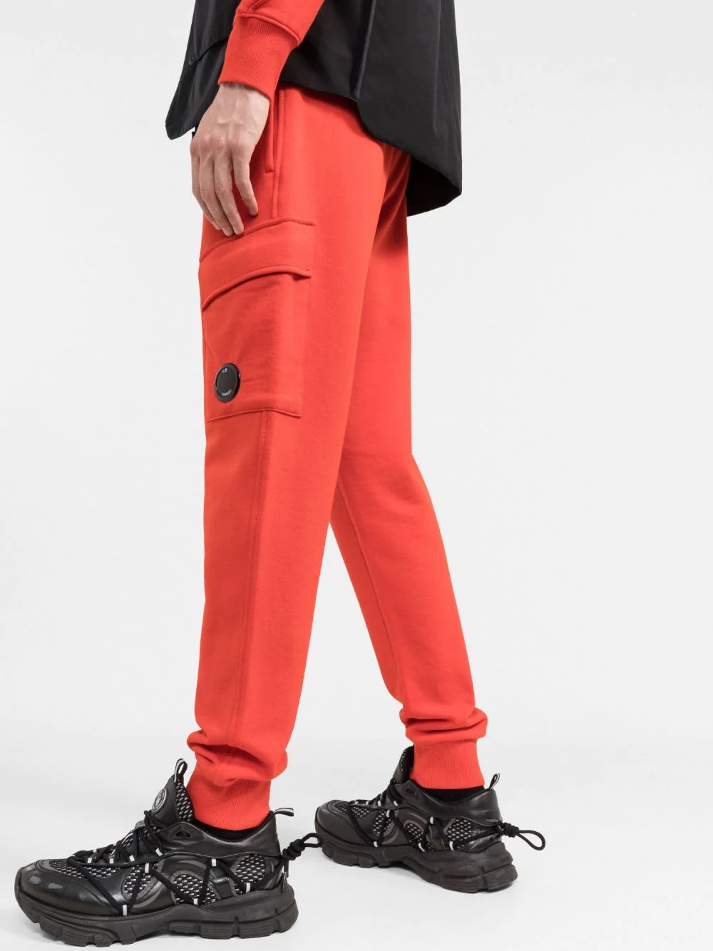 lens-detail track pants - 3