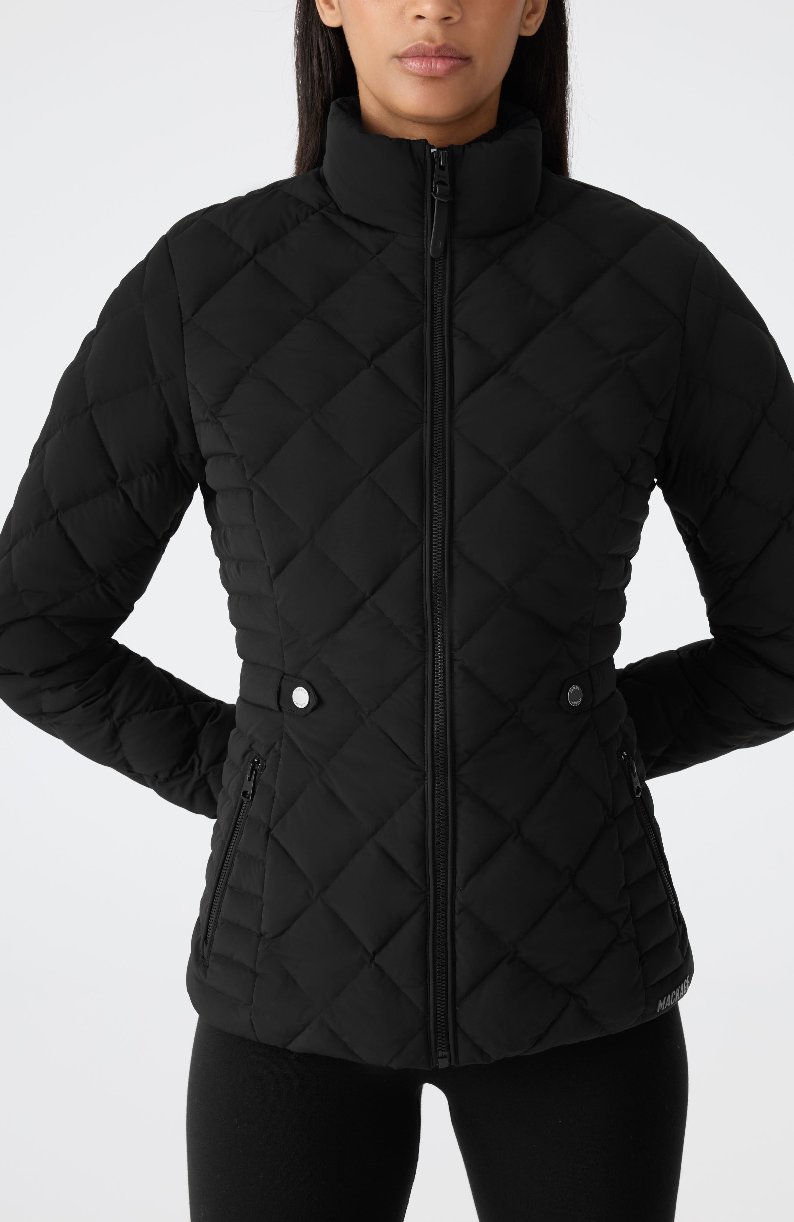VIK Diamond Quilted Down Jacket - 6