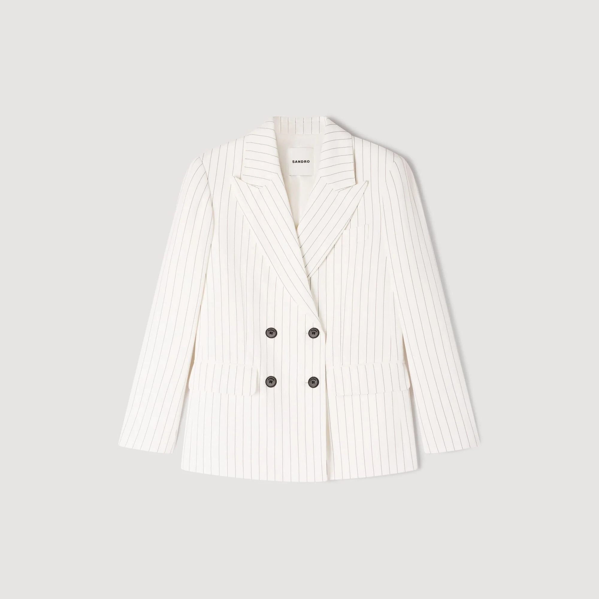 STRIPED TAILORED JACKET - 1