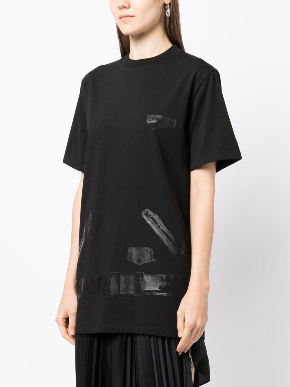 graphic-print round-neck T-shirt - 3