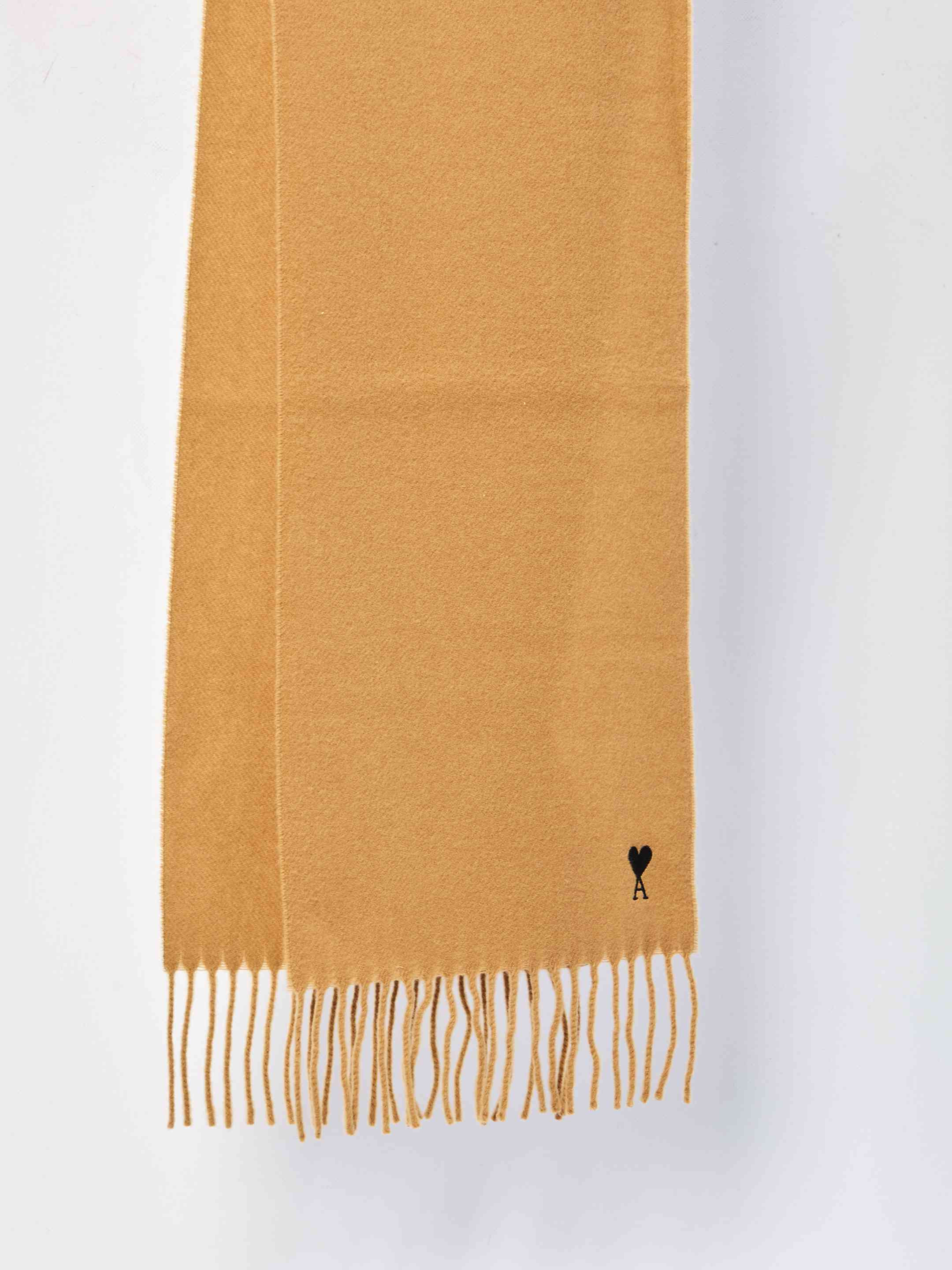 Ami Paris Men Ami De Coeur Scarf - 2