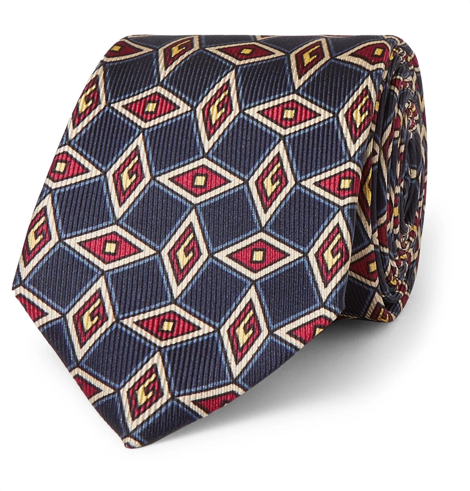 7cm Printed Silk-Twill Tie - 4