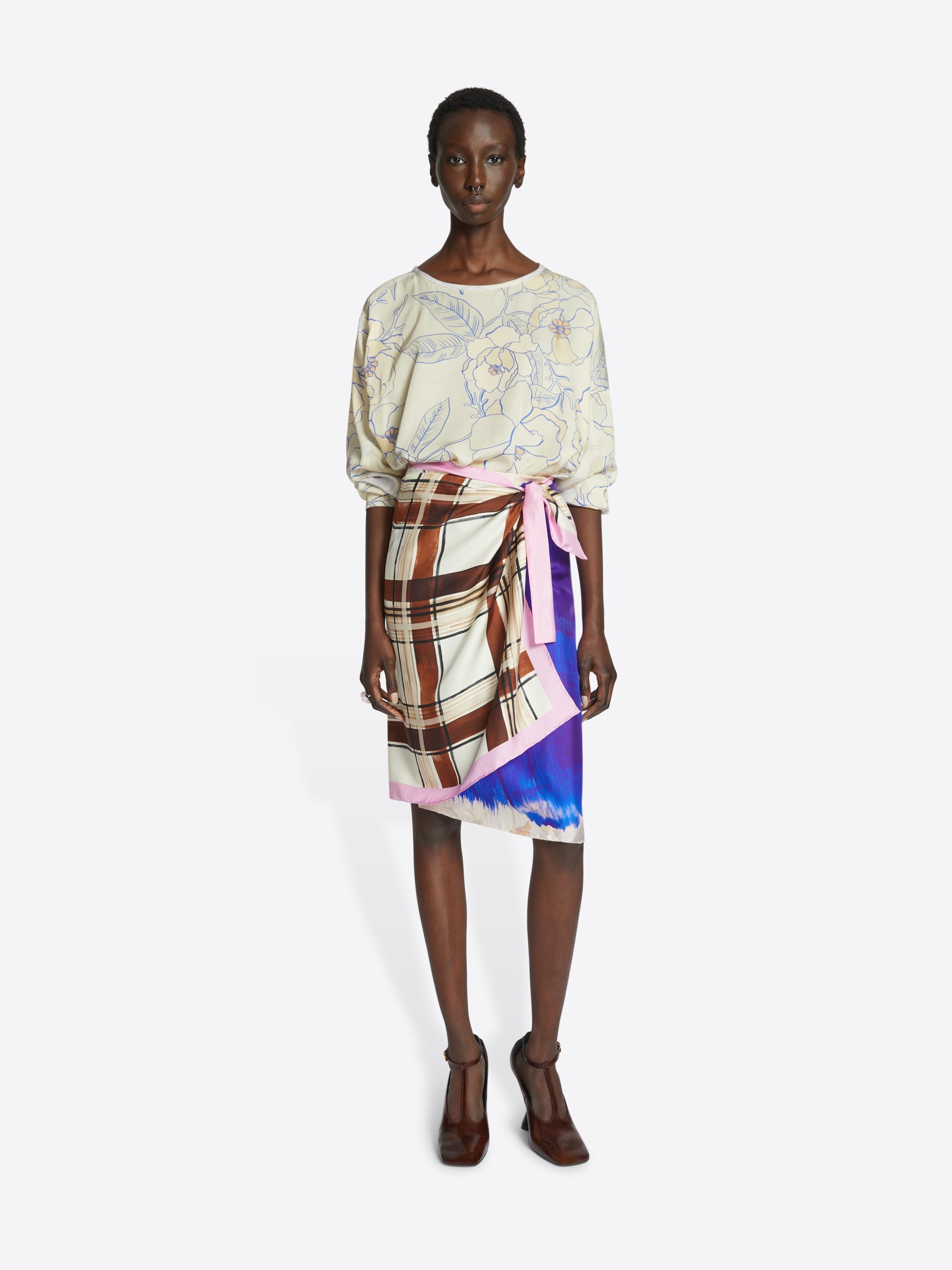WRAP SCARF-SKIRT - 2