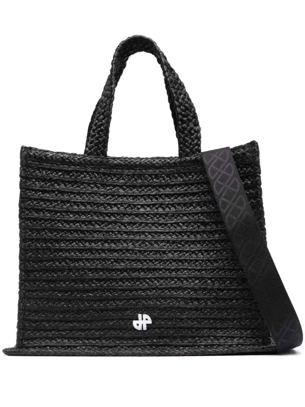JP logo-appliqué tote bag - 1