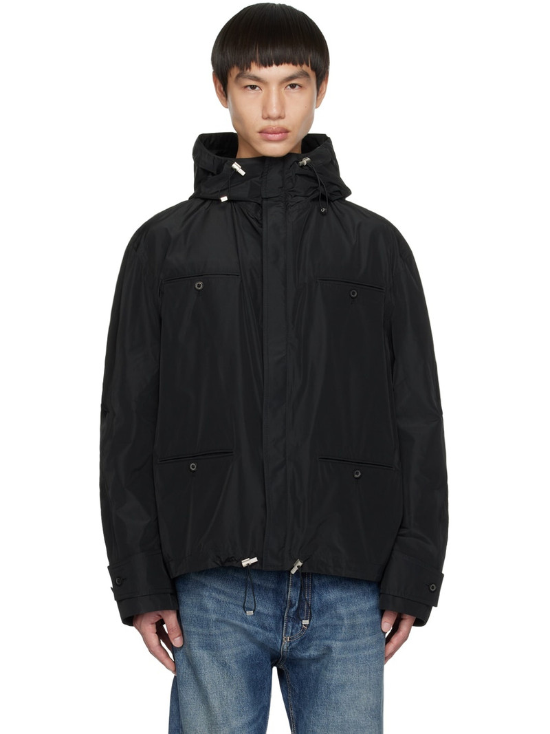 drawstring-hem 후드 재킷 - 1