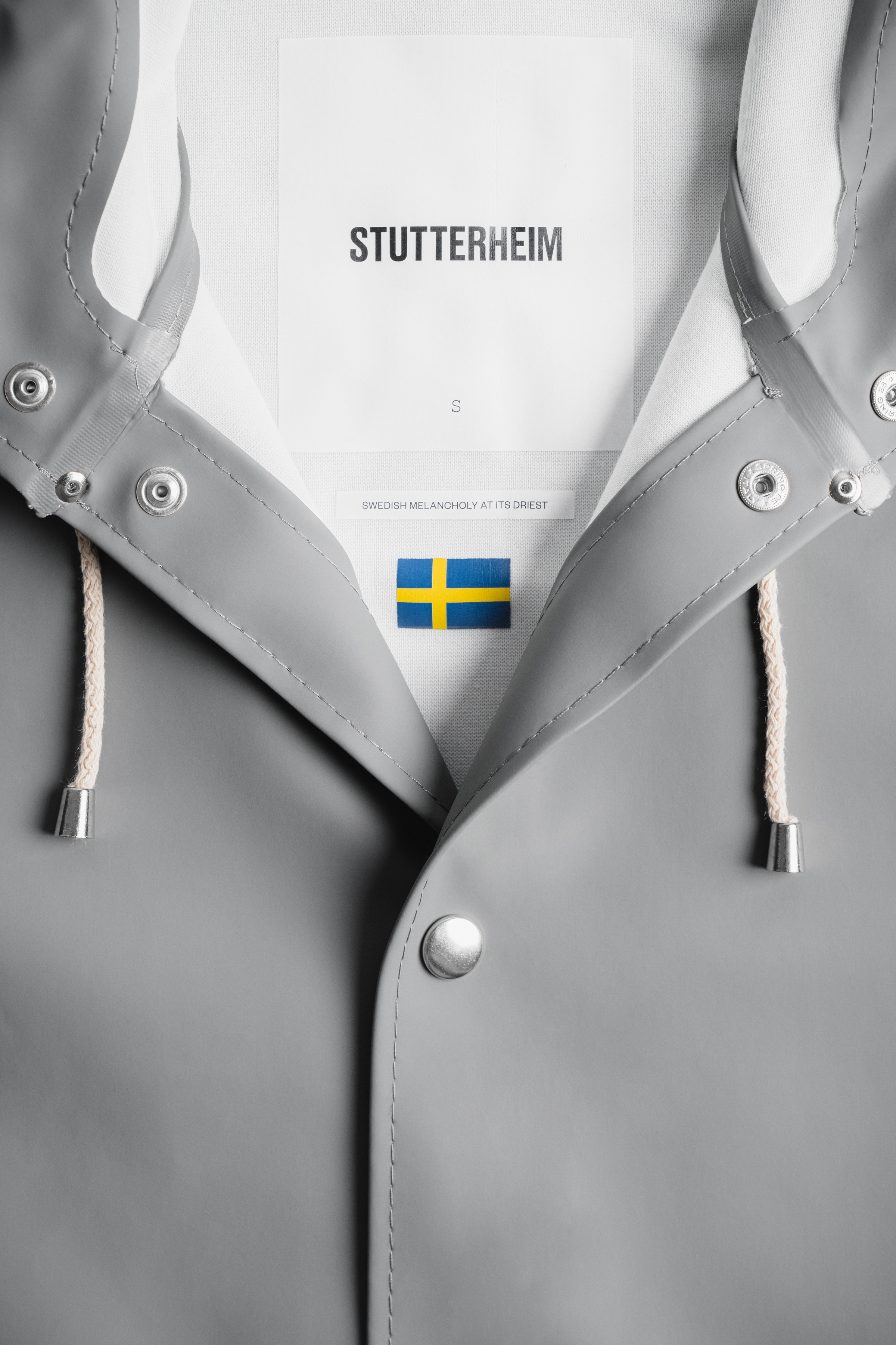 Stockholm Raincoat Grey - 7