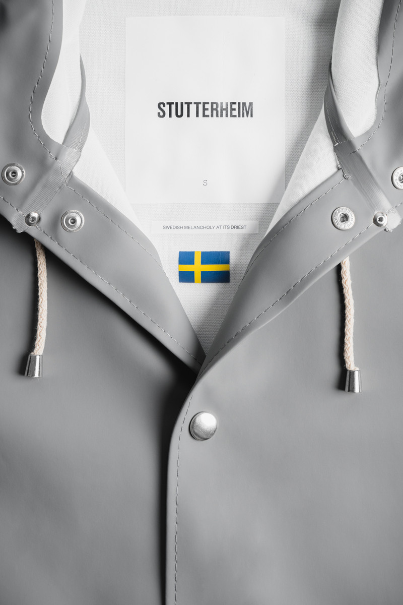 Stockholm Raincoat Grey 7