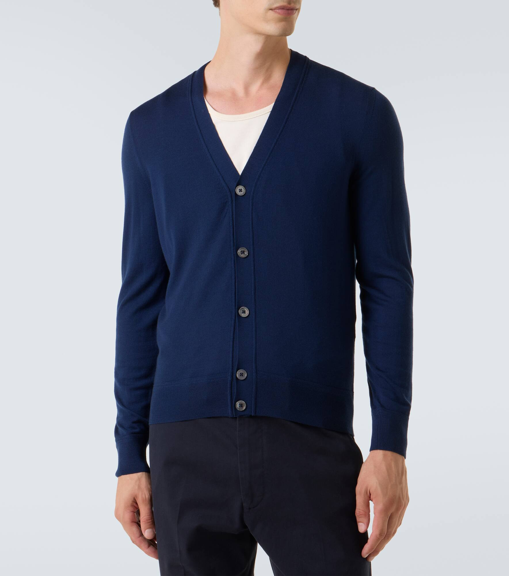 Wool cardigan - 3