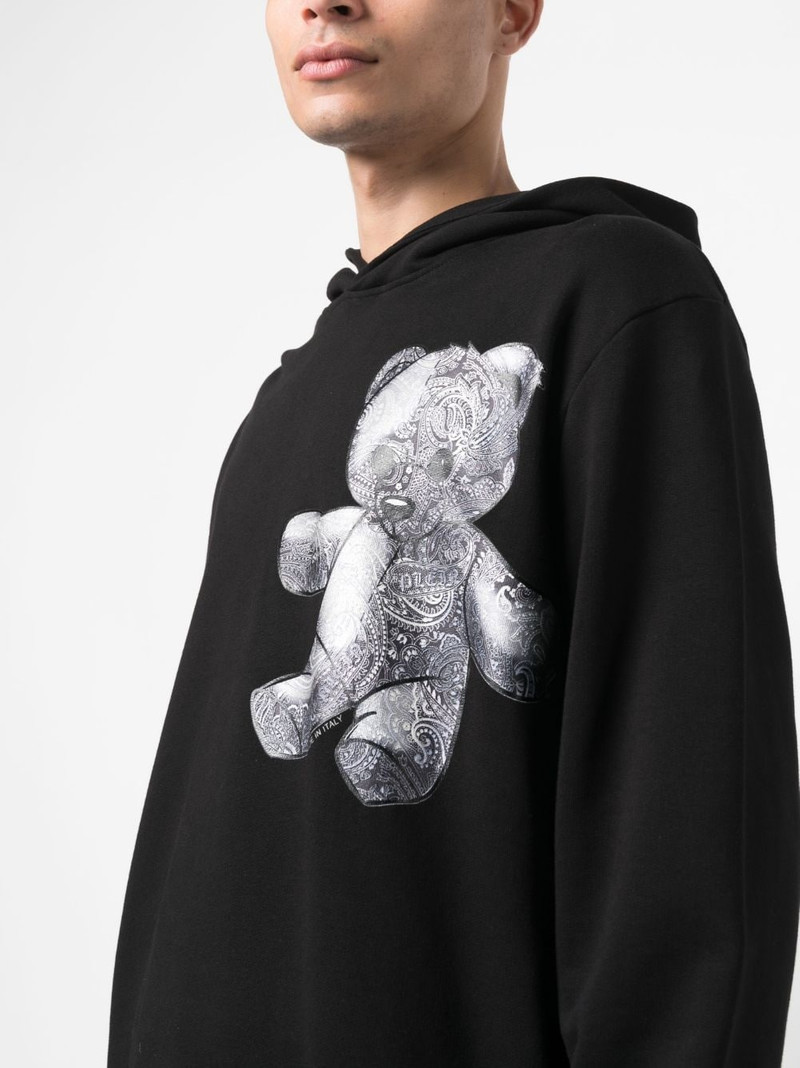 Teddy Bear paisley-print hoodie 5
