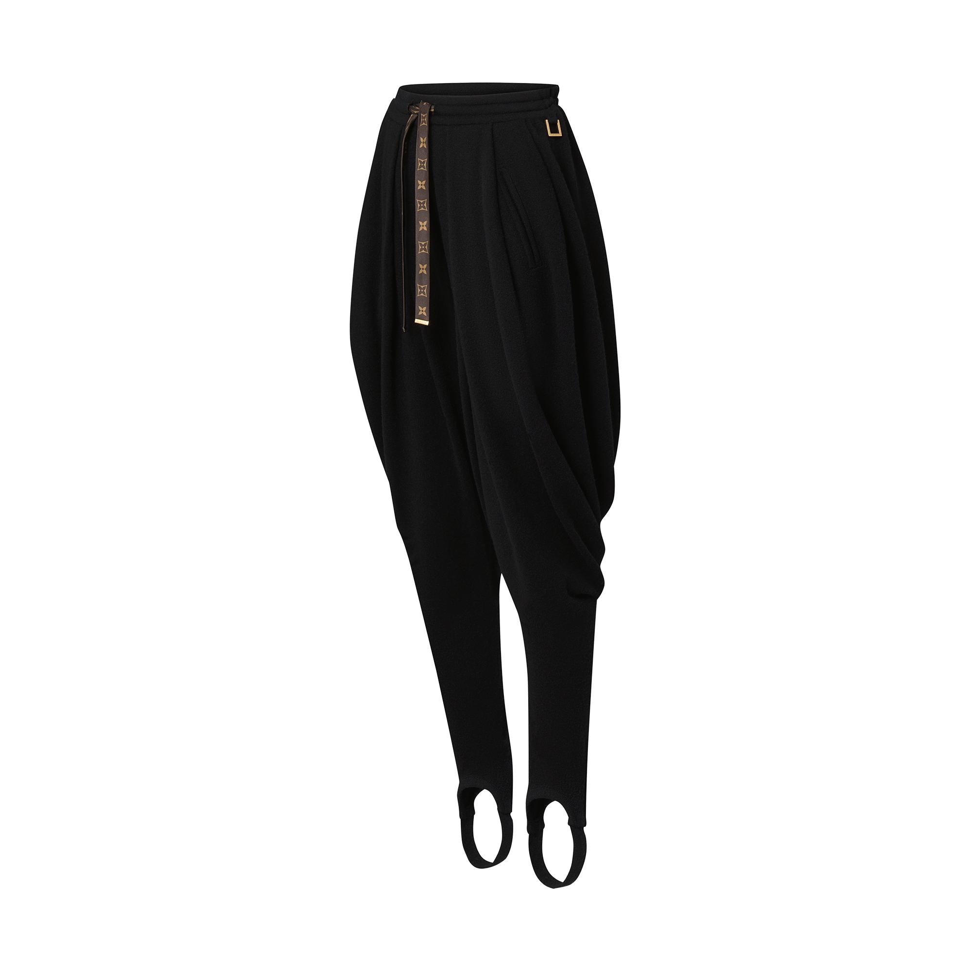Draped Cashmere Jodhpurs - 2