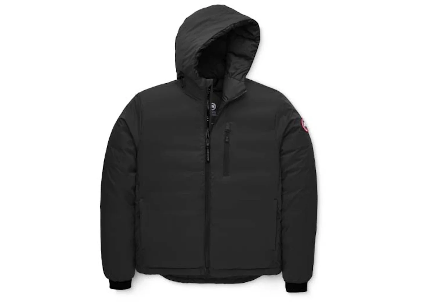 Canada Goose Lodge Down Matte Finish Hoody Black - 1