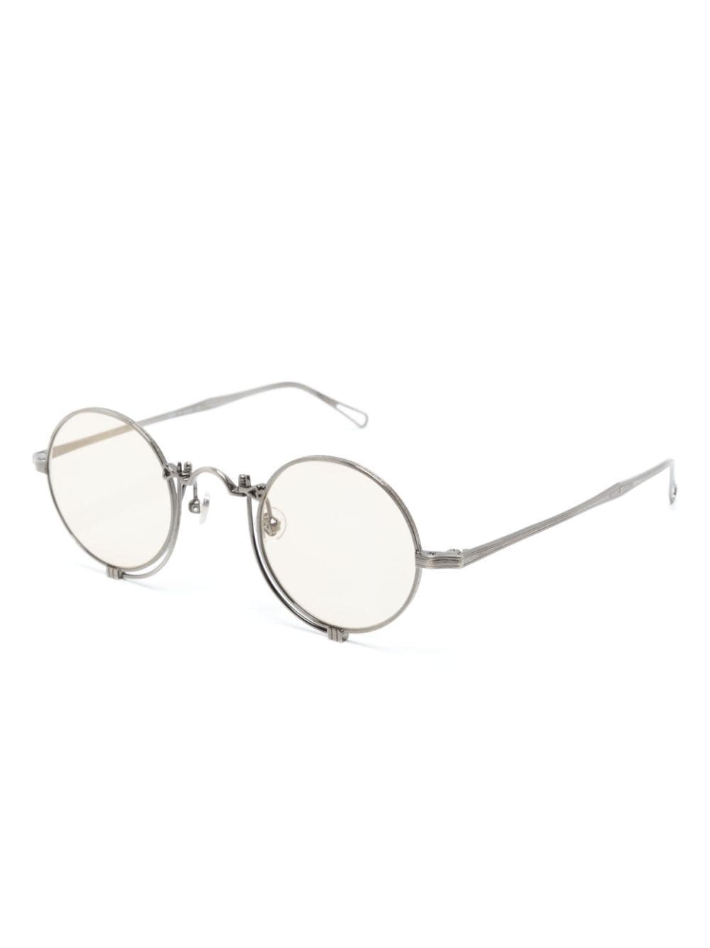 tinted-lenses round-frame sunglasses - 2