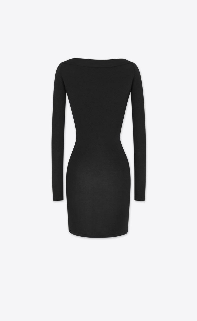 SAINT LAURENT dress in knit outlook