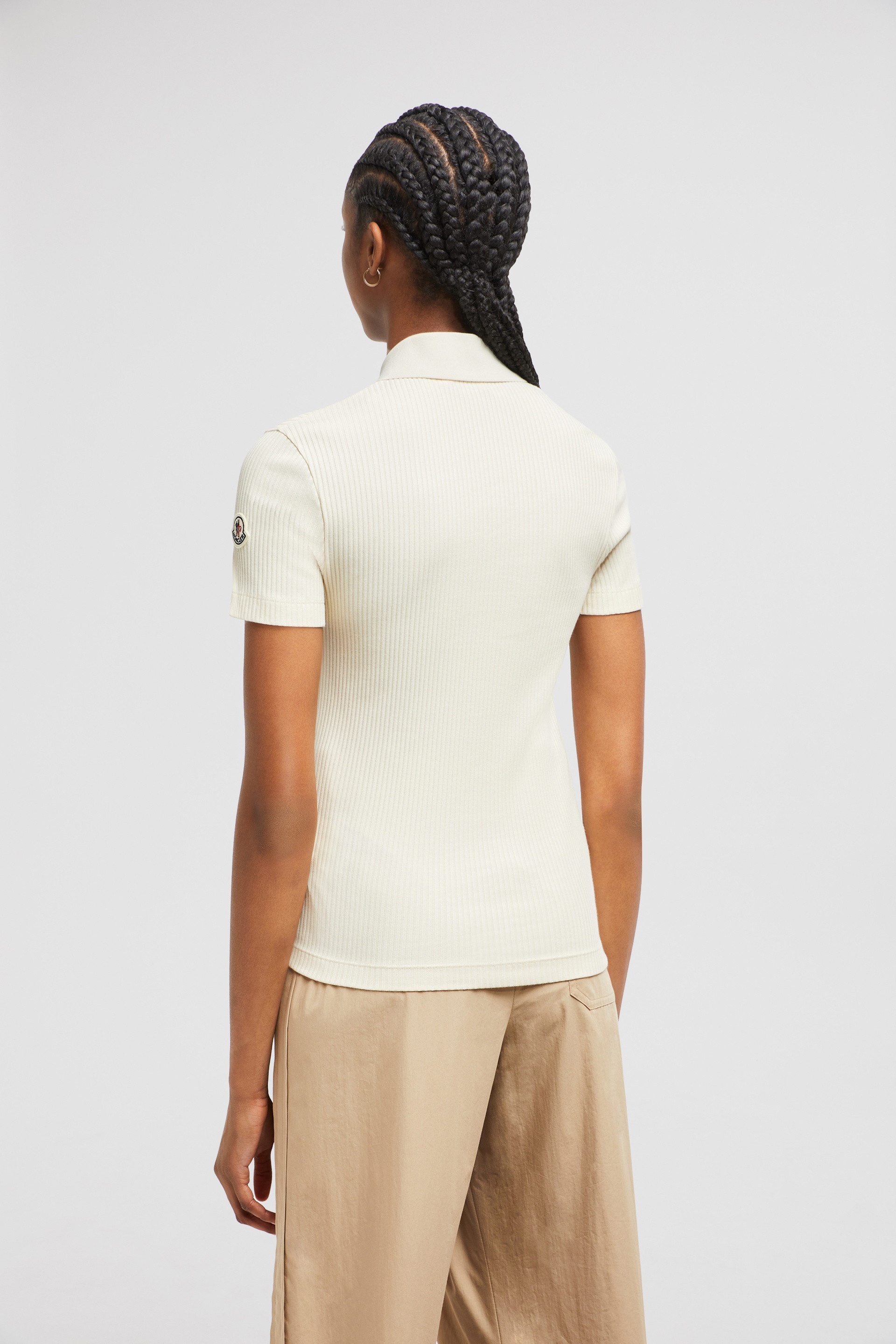 Hand-Beaded Cotton Polo Shirt - 5