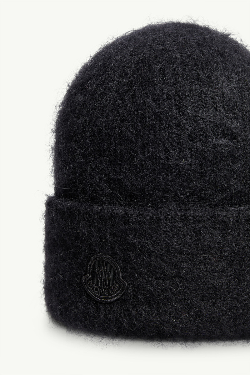 Mohair & Wool Blend Beanie 3
