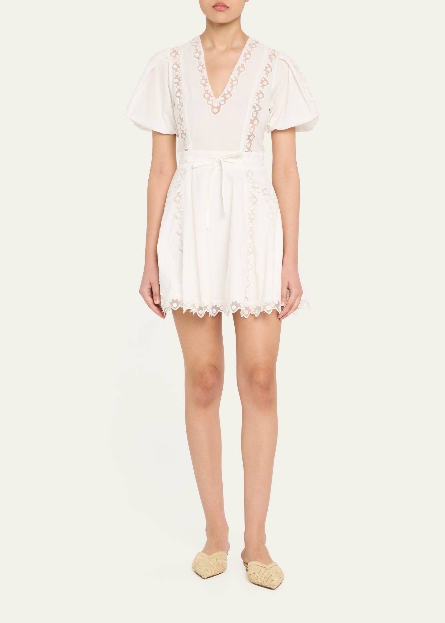 Camila Short-Sleeve Mini Dress - 2