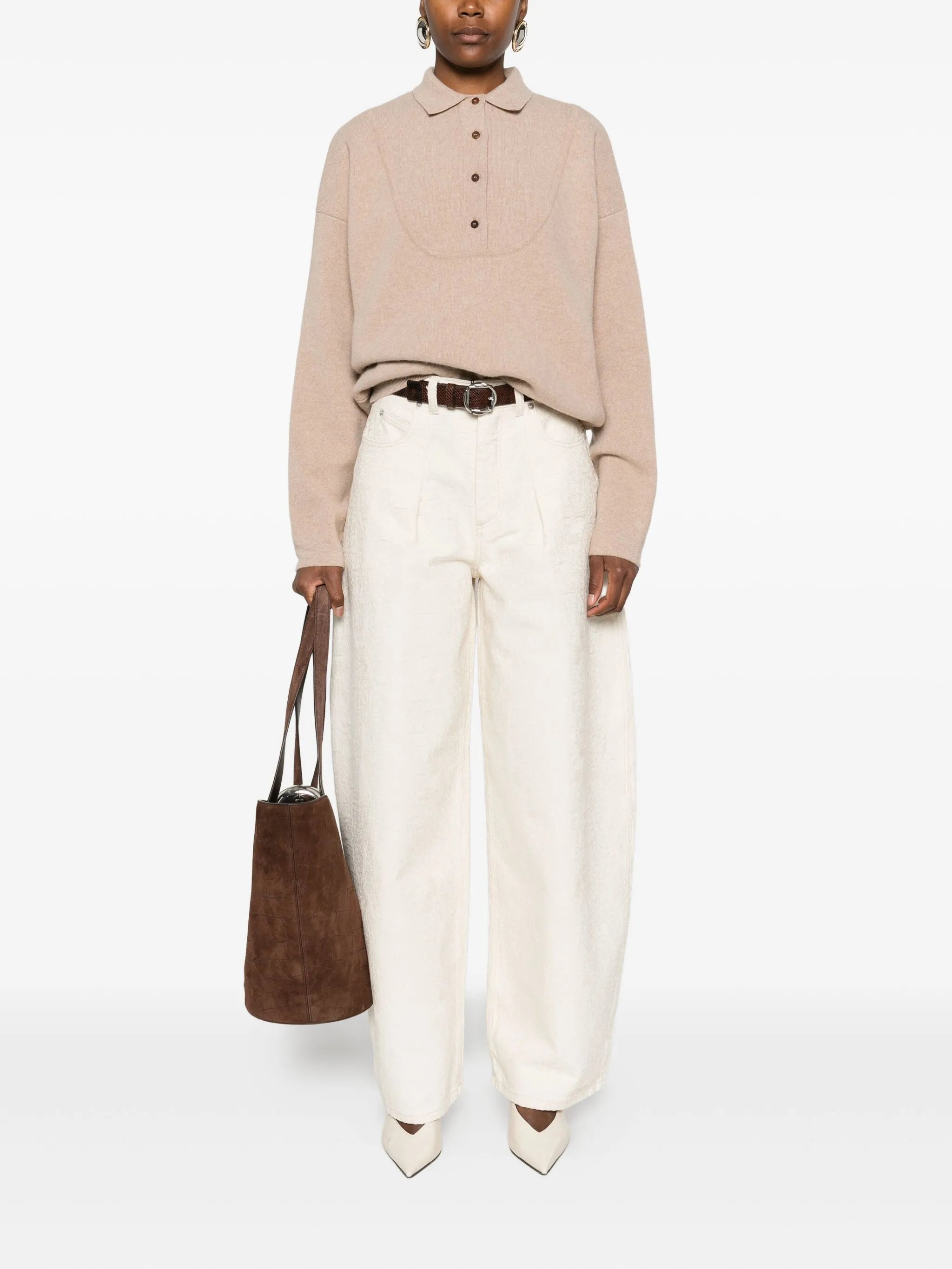 Jacquemus Button Polo-neck Sweater - 3