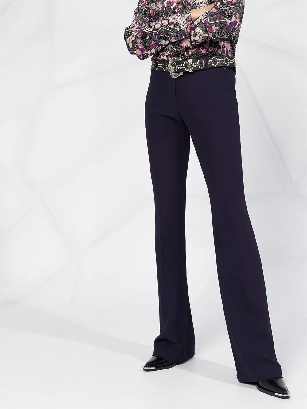 tailored bootcut trousers - 5