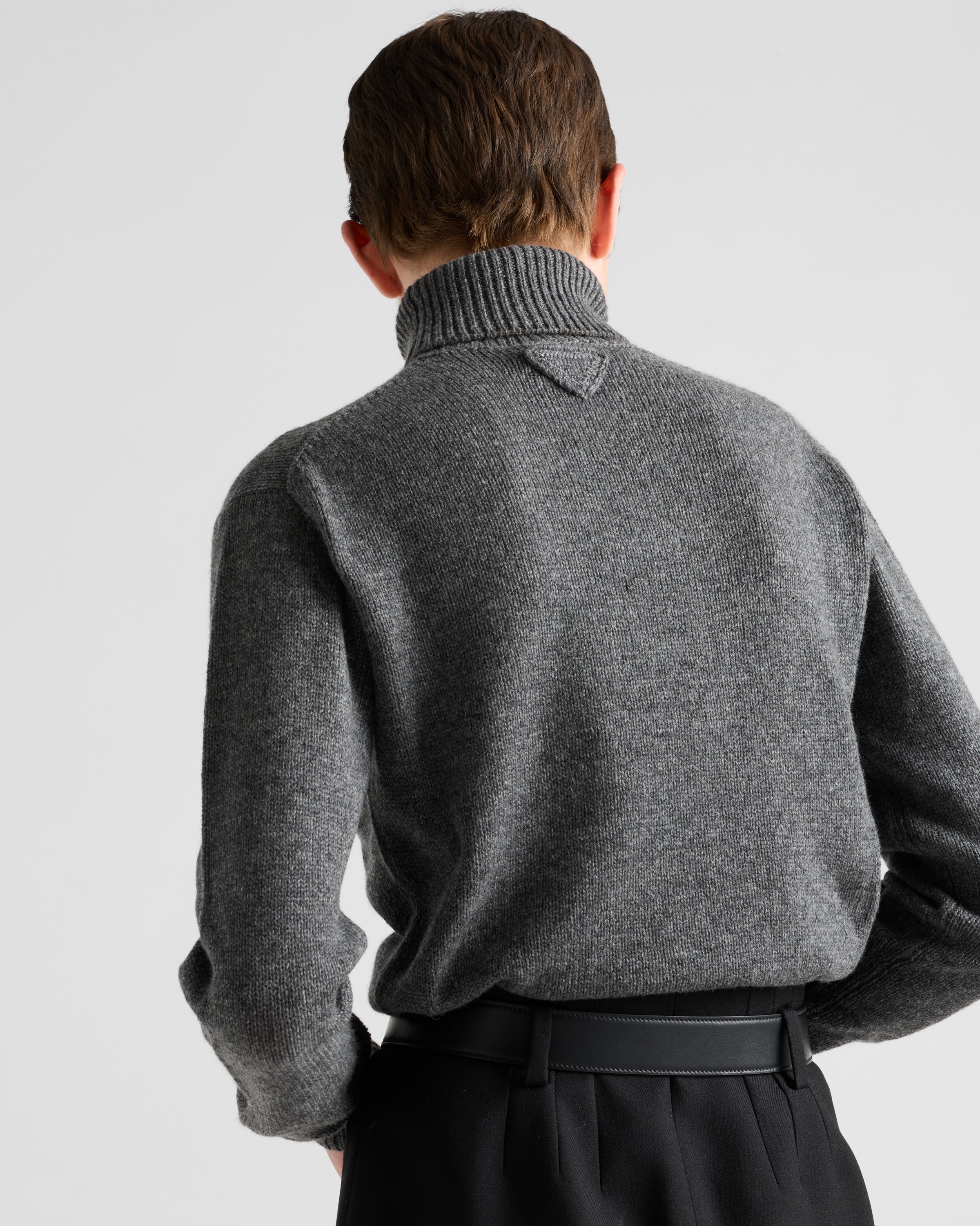 Cashmere turtleneck sweater - 4
