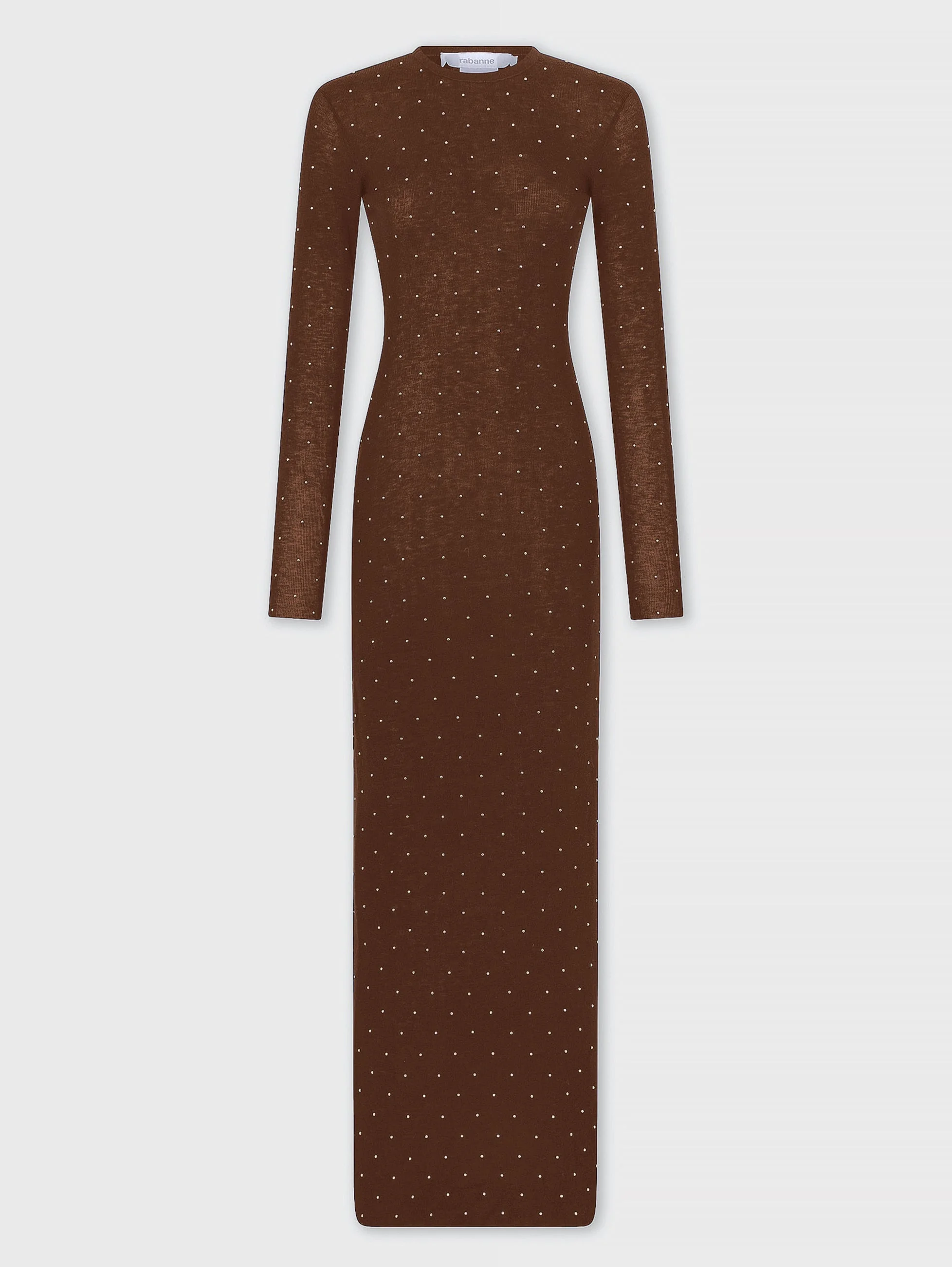MIDI SECOND-SKIN DRESS IN WOOL - 1