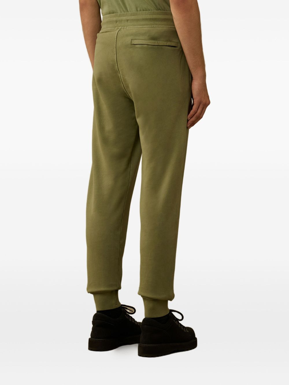 drawstring-cuffed track pants - 4
