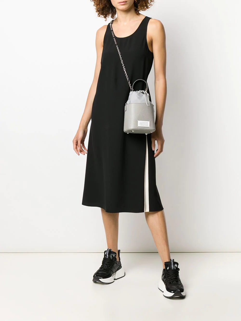 logo patch bucket bag - 2