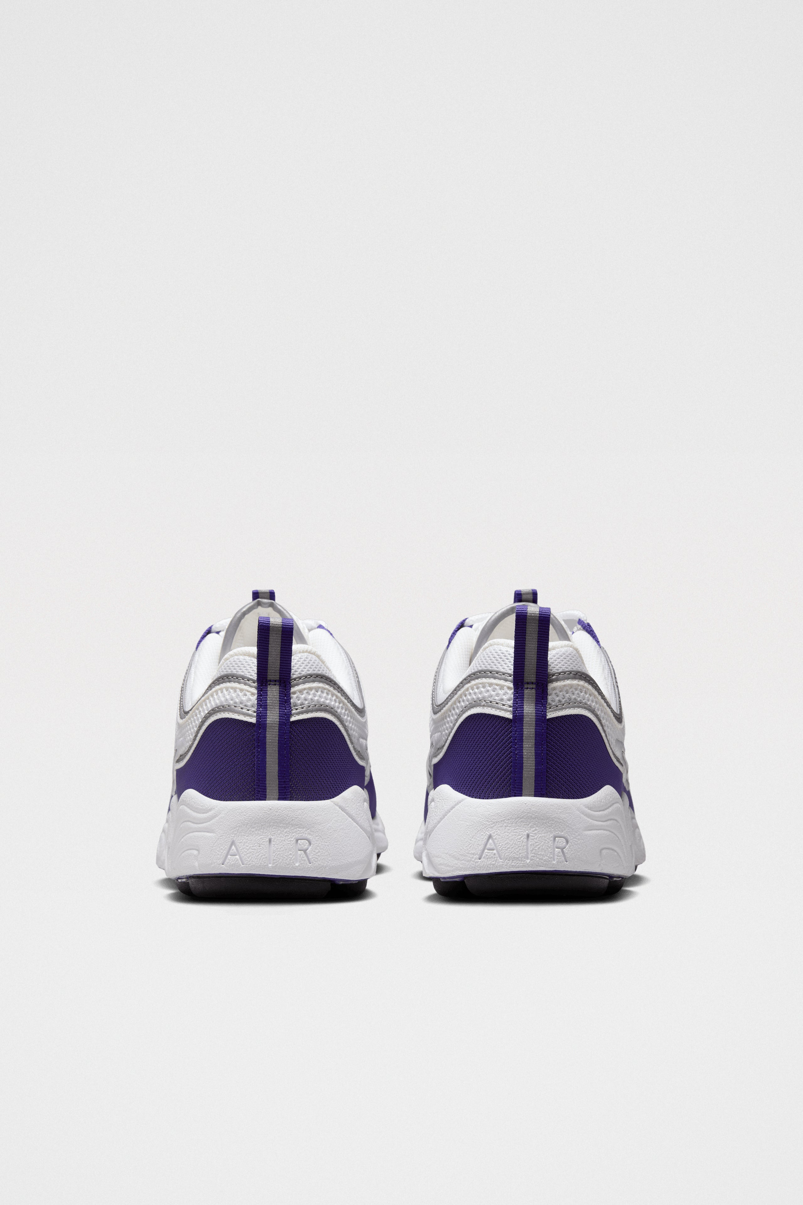 NIKE AIR ZOOM SPIRIDON SP WHITE / METALLIC SILVER - 5