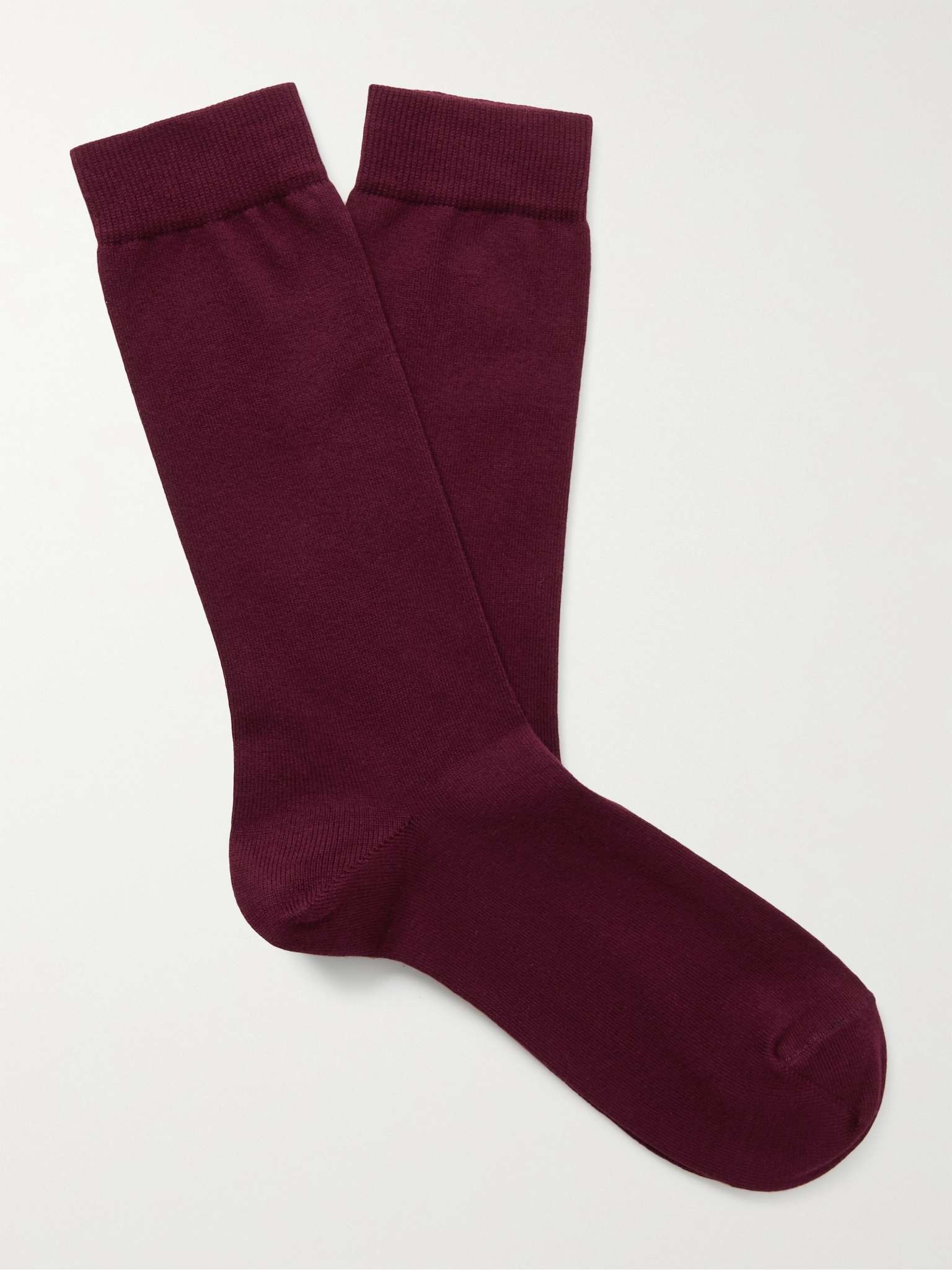 Cotton-Blend Socks - 1