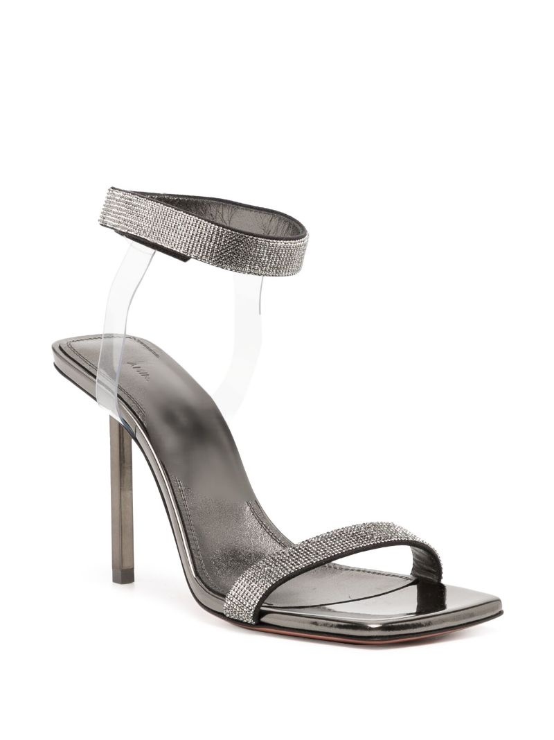 Rih crystal-embellished 95mm sandals - 2