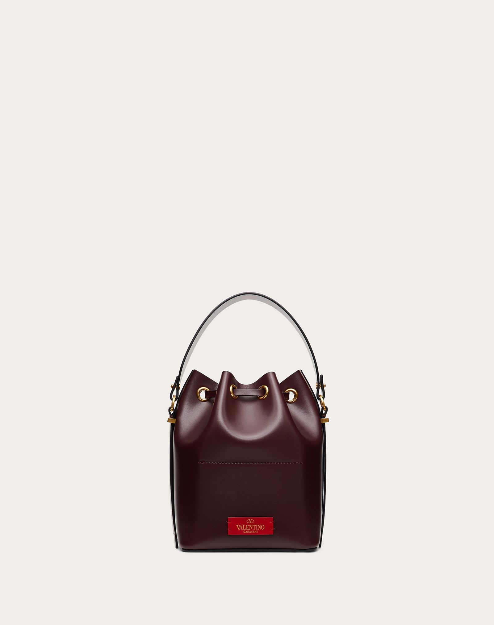 VLogo Walk Calfskin Bucket Bag - 3