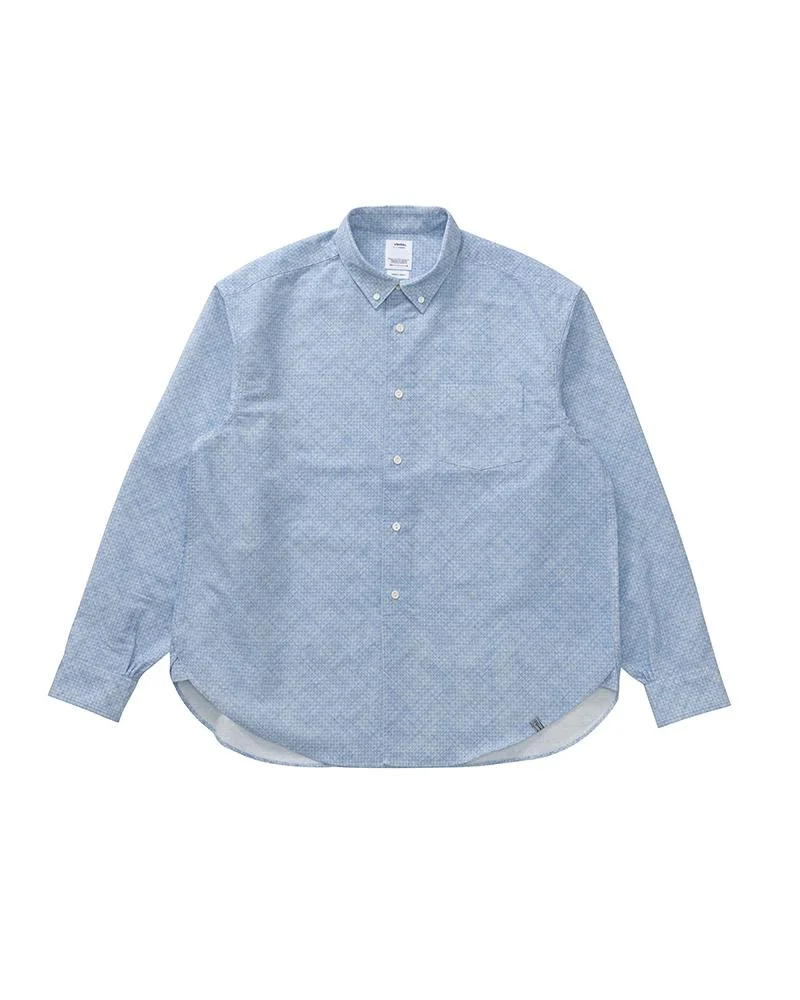 BEILER OX SHIRT L/S BLUE CHECK - 1