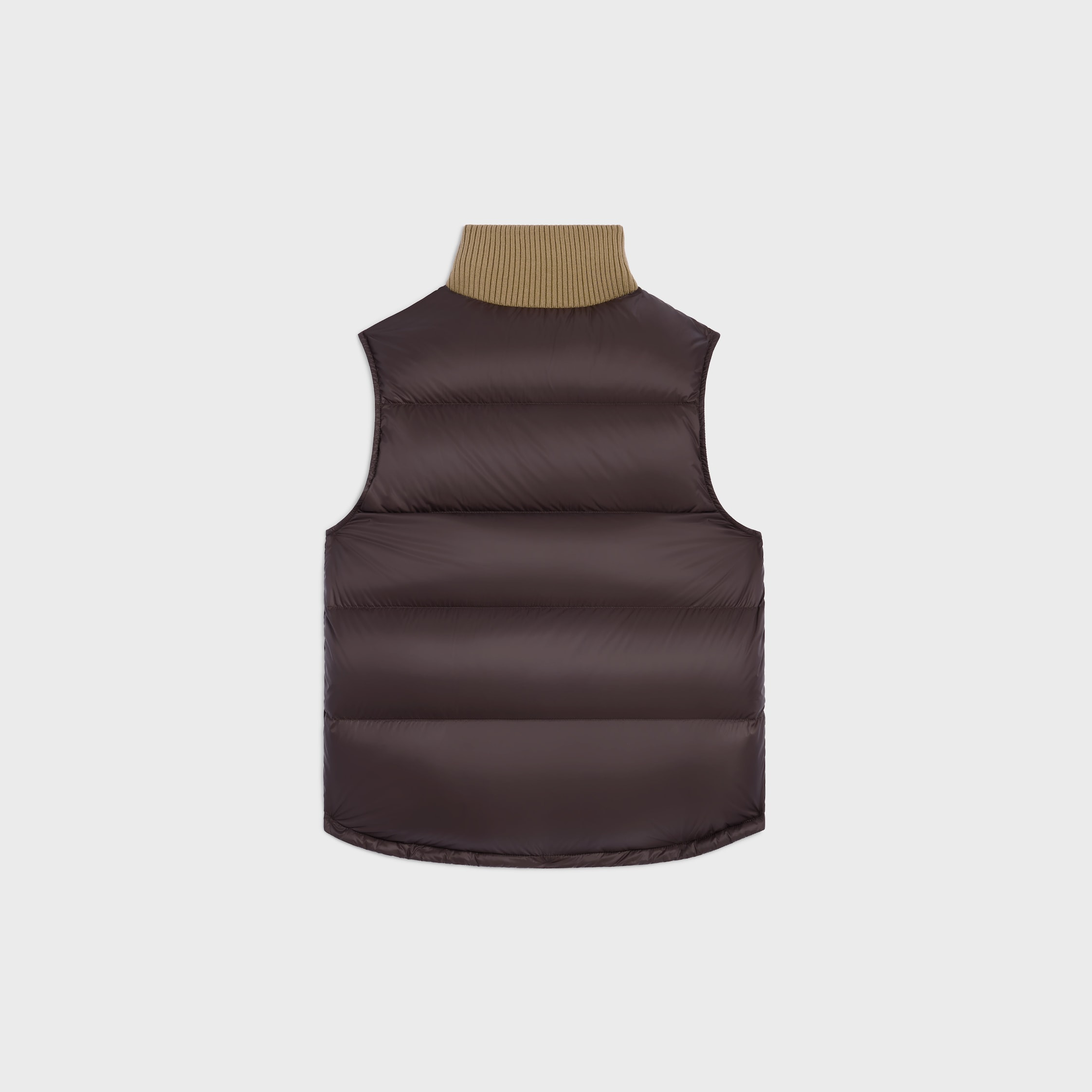 sleeveless puffer jacket IN light nylon - 2