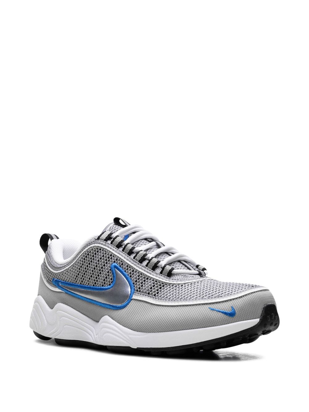 Zoom Spiridon "Metallic Silver/Signal Blue" sneakers - 2